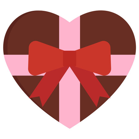 Chocolate Gift which can easily edit or modifyのイラスト素材