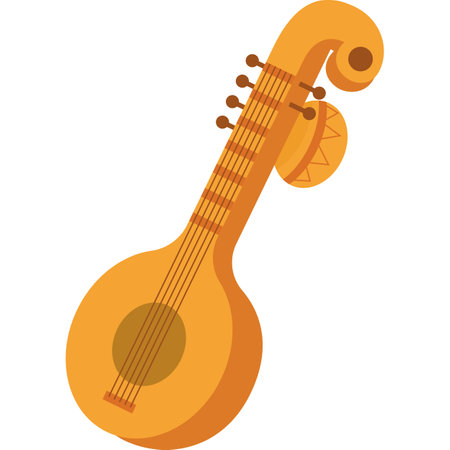 Music design over white background, vector illustration. Vector illustration. Music instrument.のイラスト素材