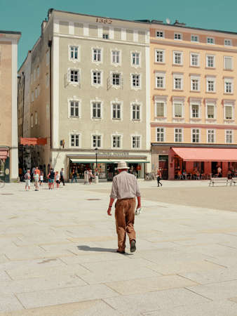 Slovenia, the picturesque and historical city of Ljubljanaの写真素材