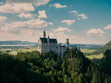 Chateau in the Bavarian Forest - Germanyの写真素材