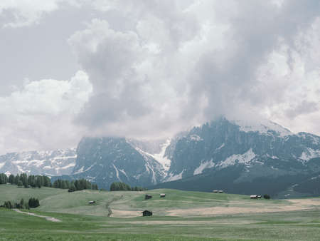 Beautiful landscape of Dolomites, Italy, Europe. High quality photo