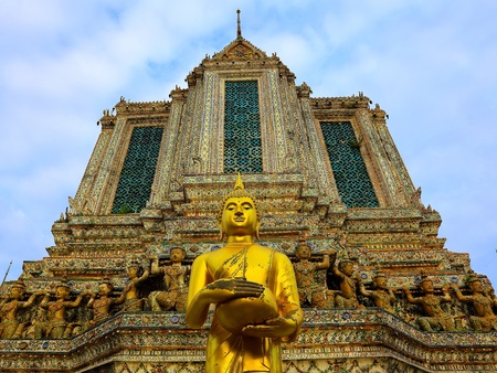 The Pagoda of Wat Arunの写真素材