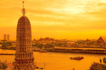 The Pagoda of Wat Arunの写真素材
