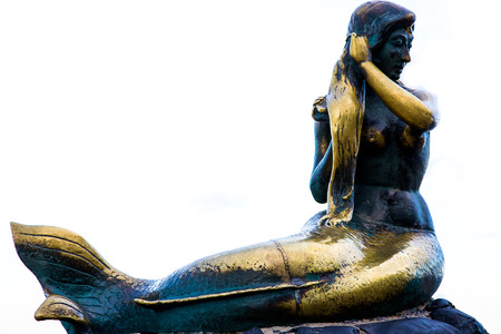 mermaid in Songkhla Thailadの写真素材