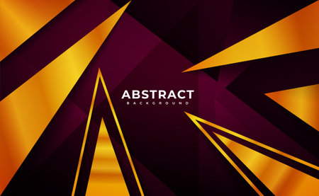 Red and gold modern abstract backgroundのイラスト素材