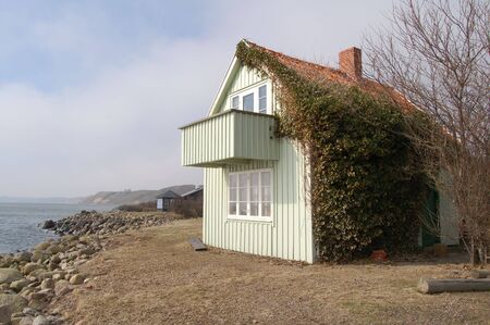 House by the seaの写真素材