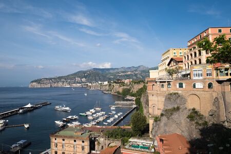 Sorento pier, Italyのeditorial素材