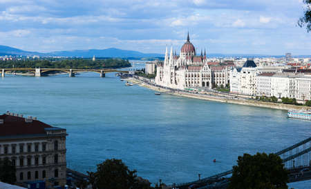 Budapest hungary old place landscape viewの写真素材