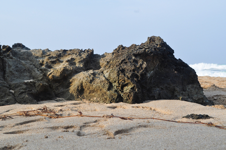 Rock or Beach Stones on the Beach for Photo Manipulation Stockの写真素材
