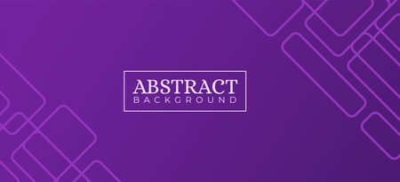 Trendy abstract geometric with purple color of the random rectangular shape on black background suitable for web banner, invitation, greeting card, business cardのイラスト素材