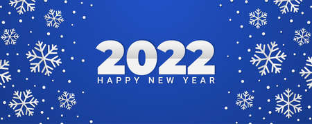 Happy New Year greeting card with loading progress bar concept. New year banner 2022 with fancy 3d concept and glitter on numbers. Luxury holiday vector illustration.のイラスト素材