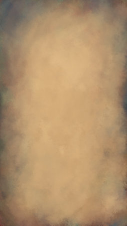 Abstract vintage fine art texture. Aesthetic painting stains on old paper for photography studio backdrop. Hand drawn parchment backgroundの写真素材