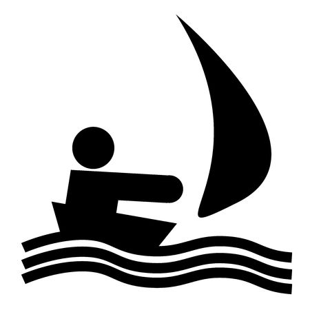 logo of sailingの写真素材