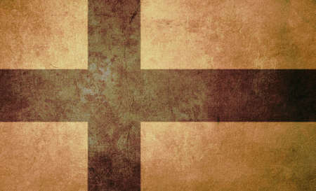 finland flag with old texture grunge and vintageの写真素材