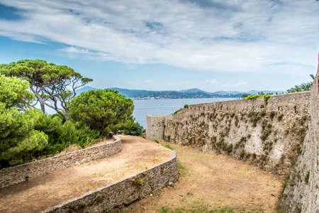 Citadel of Saint-Tropez and its fortifications in Franceの写真素材