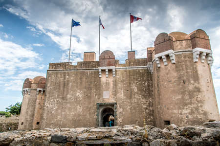 Citadel of Saint-Tropez and its fortifications in Franceのeditorial素材