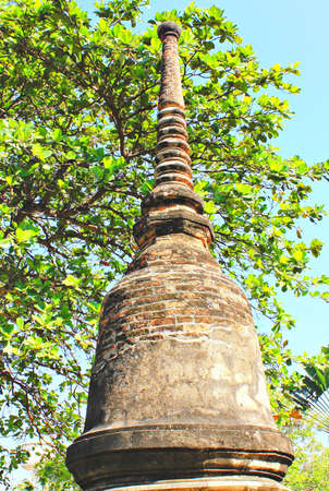 Ayutthaya historical parkの写真素材