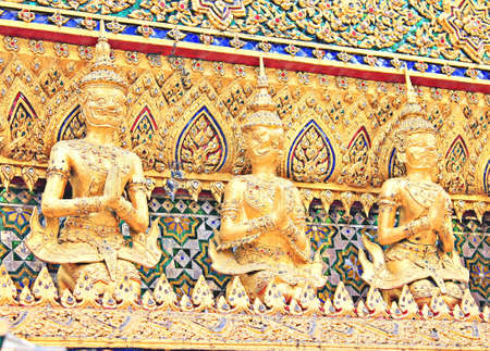 Wat Phra Kaew.の写真素材