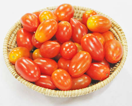 Solanum lycopersicum var  cerasiformeの写真素材
