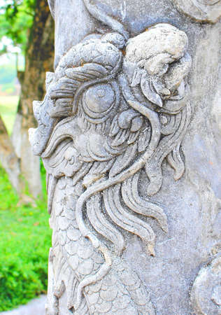 Sand stone dragonの写真素材
