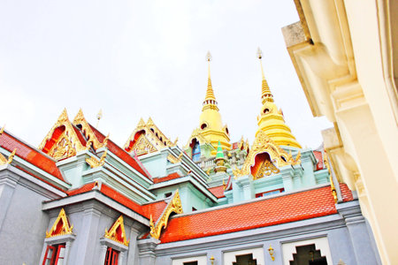 In temple of the south of Thailandの写真素材