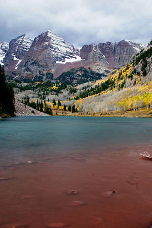 Maroonbells, Coloradoの写真素材