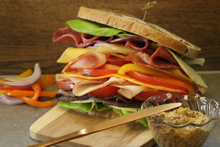 Deli Sandwichの写真素材