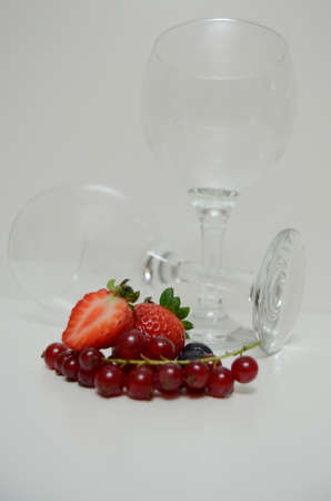 Grass and fruitの写真素材