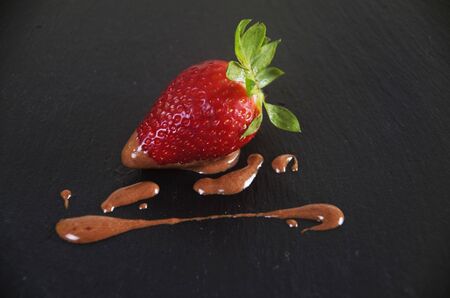 Strawberry with Chocolateの写真素材