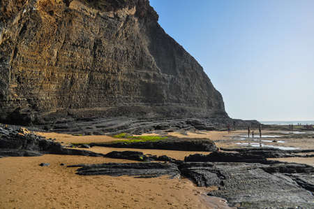paradise beach in Portugalの写真素材