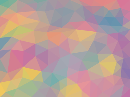 Triangulation abstract colorful backgroundのイラスト素材