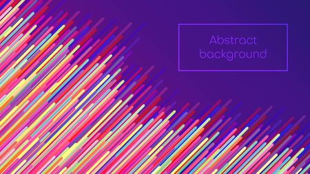 Bright color rounded line abstract purple gradient backgroundのイラスト素材