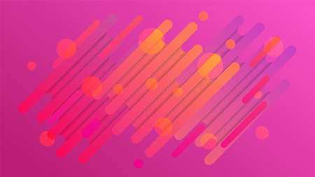 Pink, red and yellow gradient modern abstract cloud wallpaper backgroundのイラスト素材