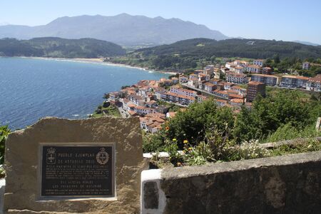 View of one of the most beautiful village in Spainの写真素材