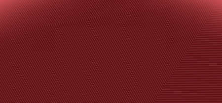 Abstract modern red background with corner lines pattern texture. Vector illustrationのイラスト素材