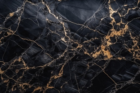 black marble texture is perfect for skin tile wallpaper, luxurious backgrounds of luxury to any project. Generative AIの素材