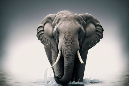 Elephant in the Chobe National Park, Botswana, Africa