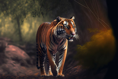 Tiger Stock Photo, Wildlife Photography.