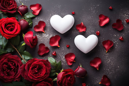 Happy Valentines Day. Valentines Day Party.の素材