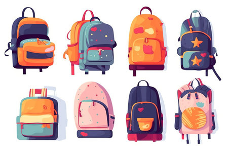 Back To School and Online School Concept. Generative Aiの素材