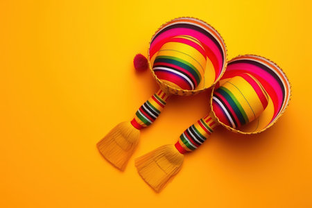 Mexican Independence. Cinco de mayo. Generative Ai.の素材