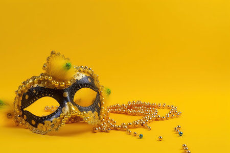 Mardi Gras Carnival Celebration. Generative Ai.の素材