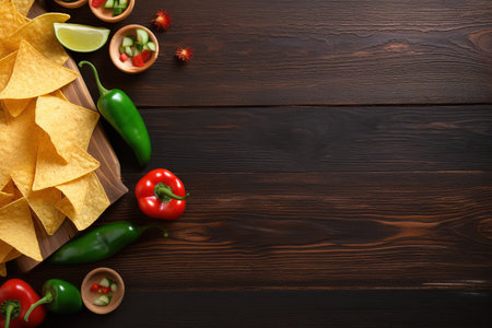 Mexican Independence. Cinco de mayo. Generative Ai.の素材