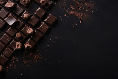Happy International Chocolate Day. Generative Aiの素材