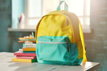 Back To School and Online School Concept. Generative Aiの素材