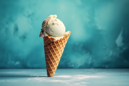 Happy National Ice Cream Day. Generative Ai.の素材