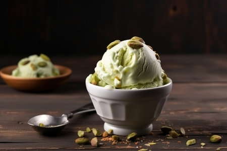 Happy National Ice Cream Day. Generative Ai.の素材