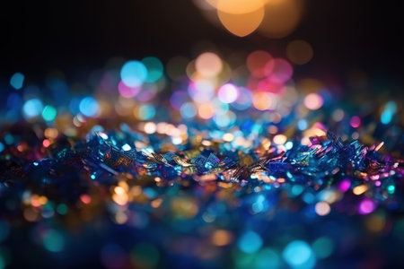 Merry Christmas and Happy New Year Celebration. Generative Aiの素材