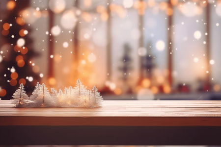 Merry Christmas and Happy New Year Celebration. Generative Aiの素材