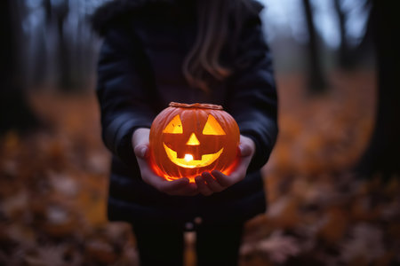 Happy Halloween Day. Generative Aiの素材